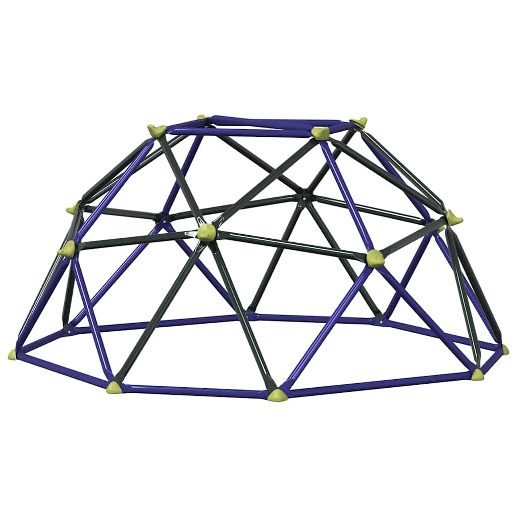 Vidaxl klim koepel blauw staal