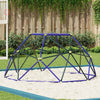 VidaXL cupola da arrampicata in acciaio blu