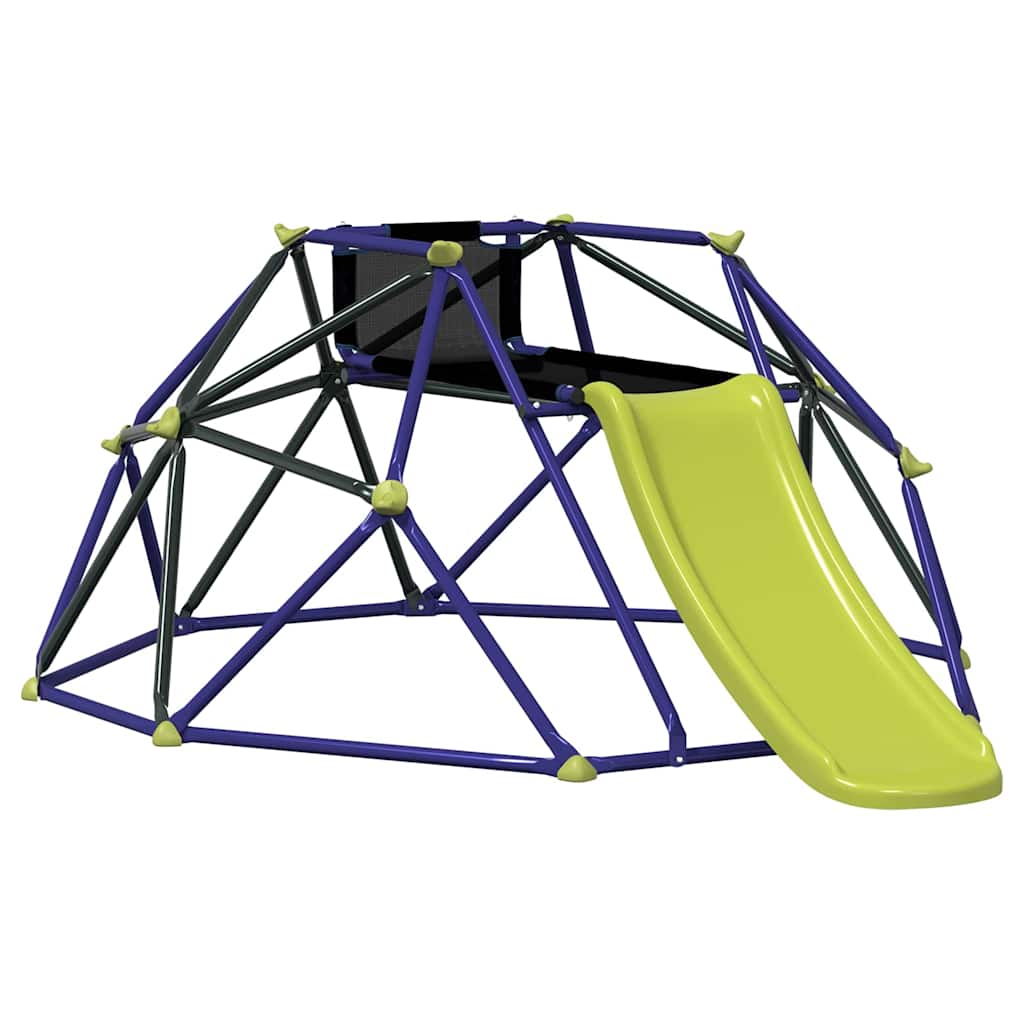 Domo trepador VidaXL acero azul
