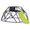 VidaXL cupola da arrampicata in acciaio blu