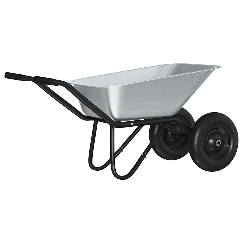 Carriola Vidaxx argento e nero 137 x 60 x 65,5 cm in acciaio