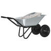 Carriola Vidaxx argento e nero 137 x 60 x 65,5 cm in acciaio