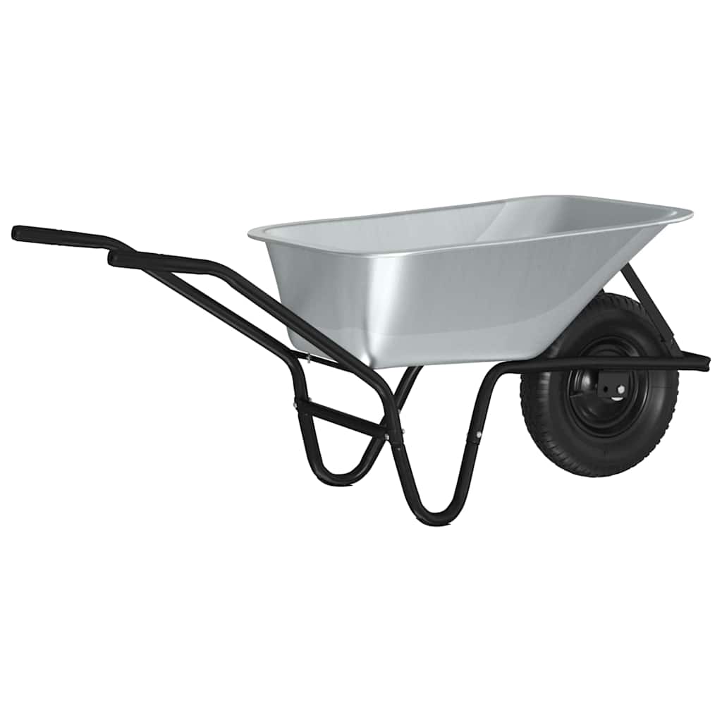 Carriola Vidaxx argento e nero 141 x 60 x 57 cm in acciaio