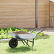 Carriola Vidaxx argento e nero 133 x 62,5 x 58 cm in acciaio