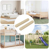 Vidaxl houten dowels 2 pcs bruin ø8 x 50 mm massief hout