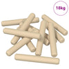 Tacos de madera vidaxxl 12000 uds madera maciza marrón