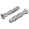 Vidaxx perno de tapa principal 2 piezas plata m7 x 40 mm acero