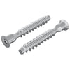 Vidaxl bevestigingsschroeven 2 pcs zilver ø7 x 50 mm metaal
