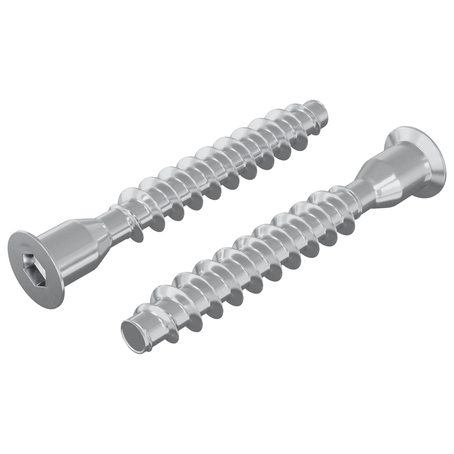 Viti di montaggio Vidaxx 2 pezzi argento ø7 x 50 mm metallo