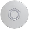 Tornillos de montaje vidaxx 2500 piezas metal plateado