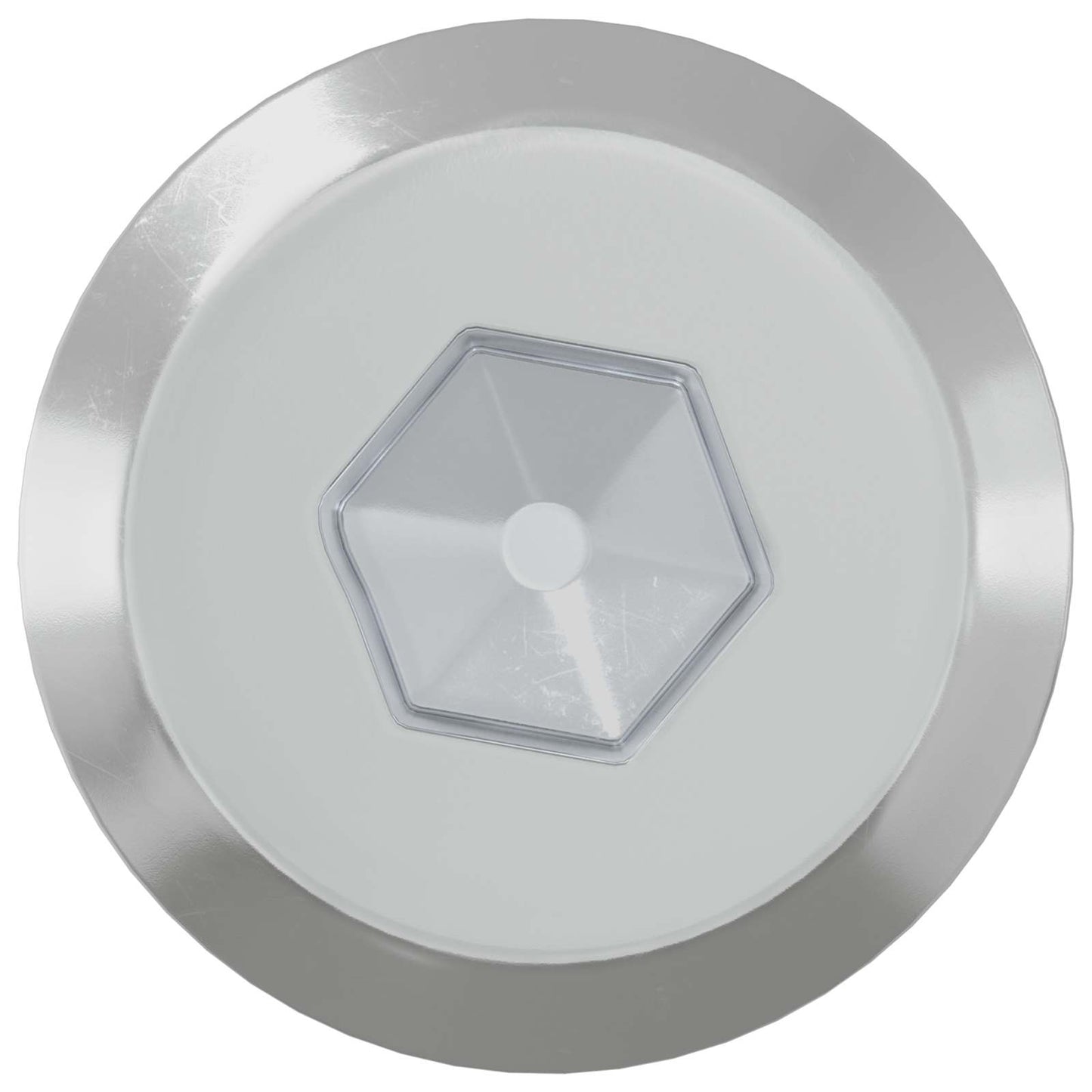 Vidaxl meubelschroeven 2 pcs zilver m6 x 60 mm staal