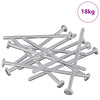 vidaxl perno 800 uds plata m6 x 120 mm acero