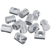 Dadi cilindrici Vidaxxl 3462 pezzi argento m6 x 13 mm in metallo
