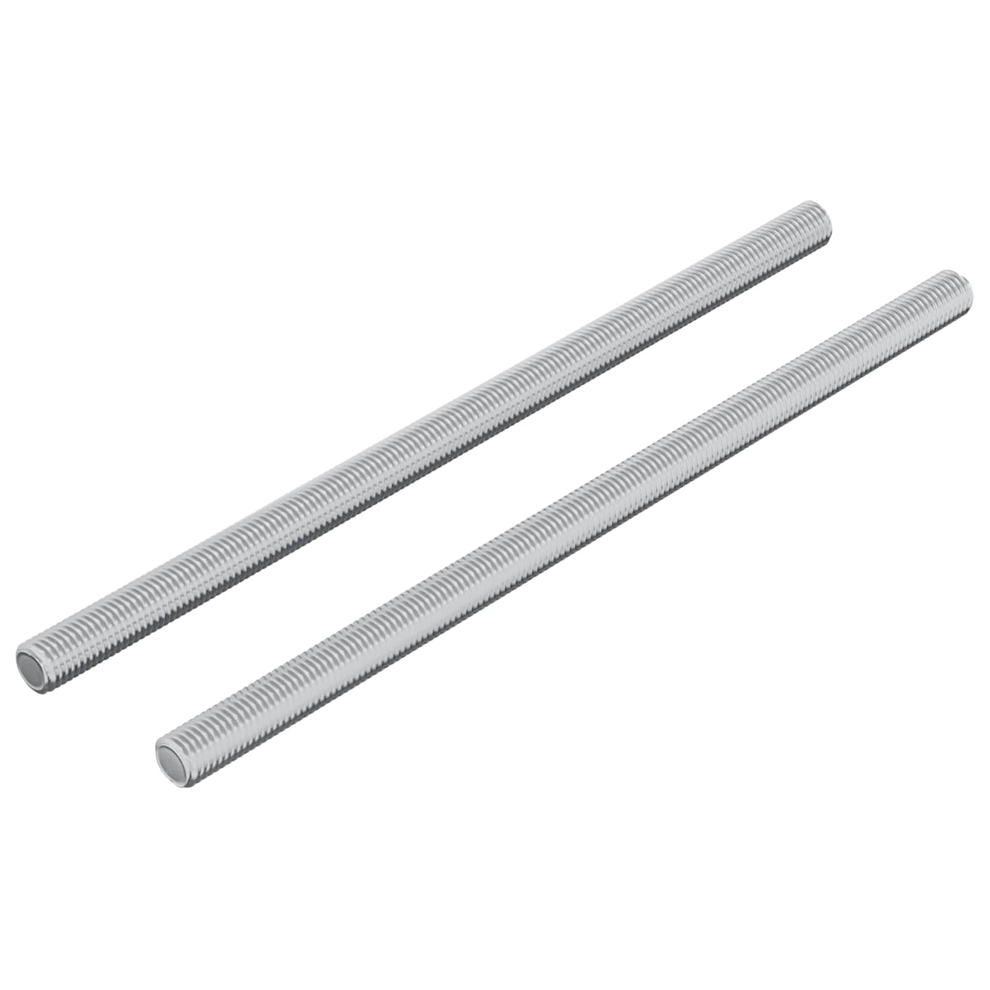Vidaxl draadstaaf 2 pcs zilver 6 x 120 mm staal