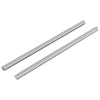 vidaxxl varilla roscada 2uds plata 6 x 135 mm acero