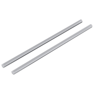 Barra filettata Vidaxxl 2 pz argento 6 x 170 mm in acciaio