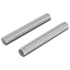 Vidaxl draadstaaf 2 pcs zilver 8 x 55 mm staal