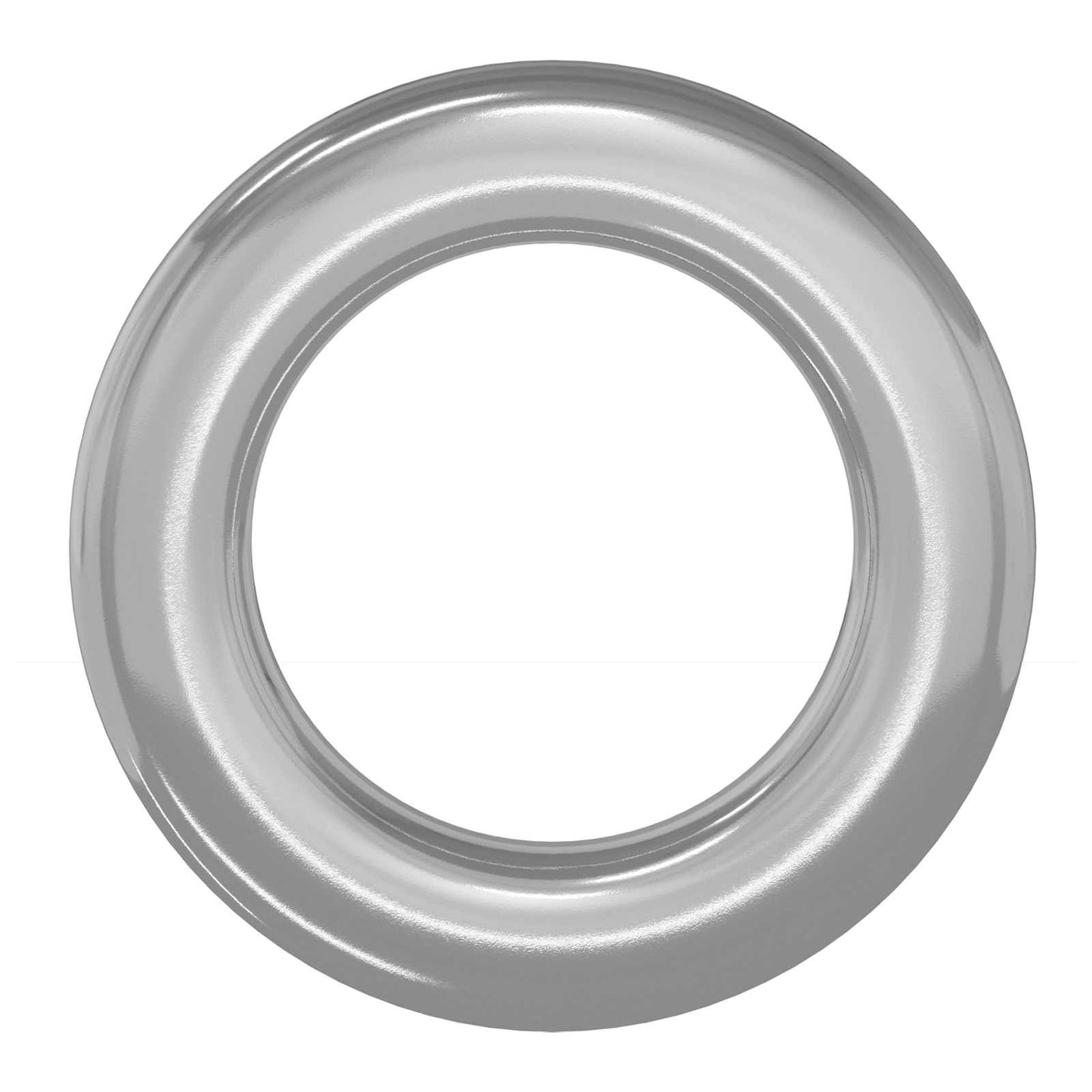 Vidaxl washers 2 pcs zilver 10 x 10 x 0,8 mm ijzer