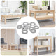 Vidaxl washers 11842 pcs zilver ijzer