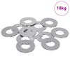 Vidaxl washers 11842 pcs zilver ijzer