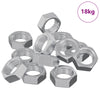 Dadi esagonali Vidaxl 23377 pz ferro argento