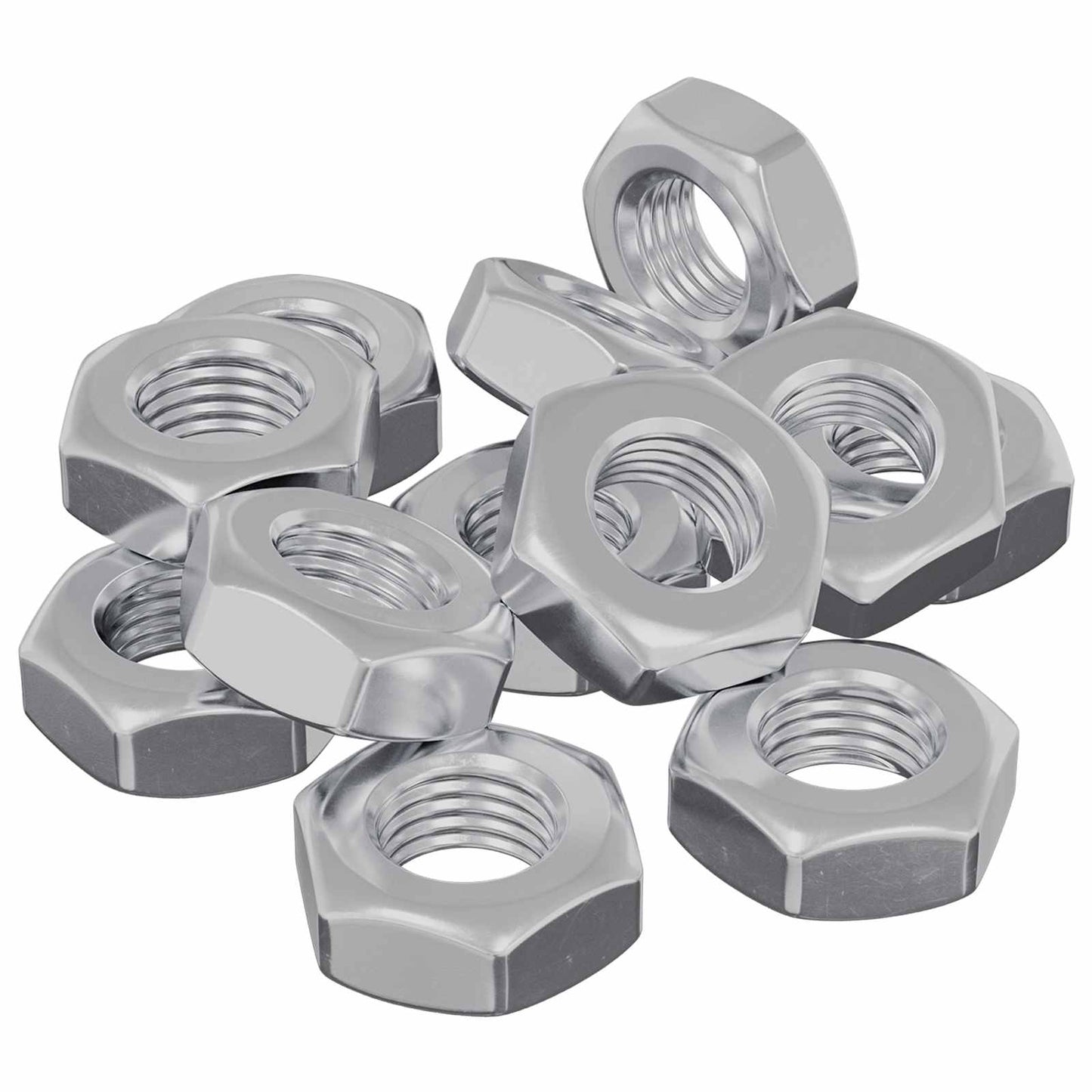 Dadi esagonali Vidaxl 3600 pz ferro argento
