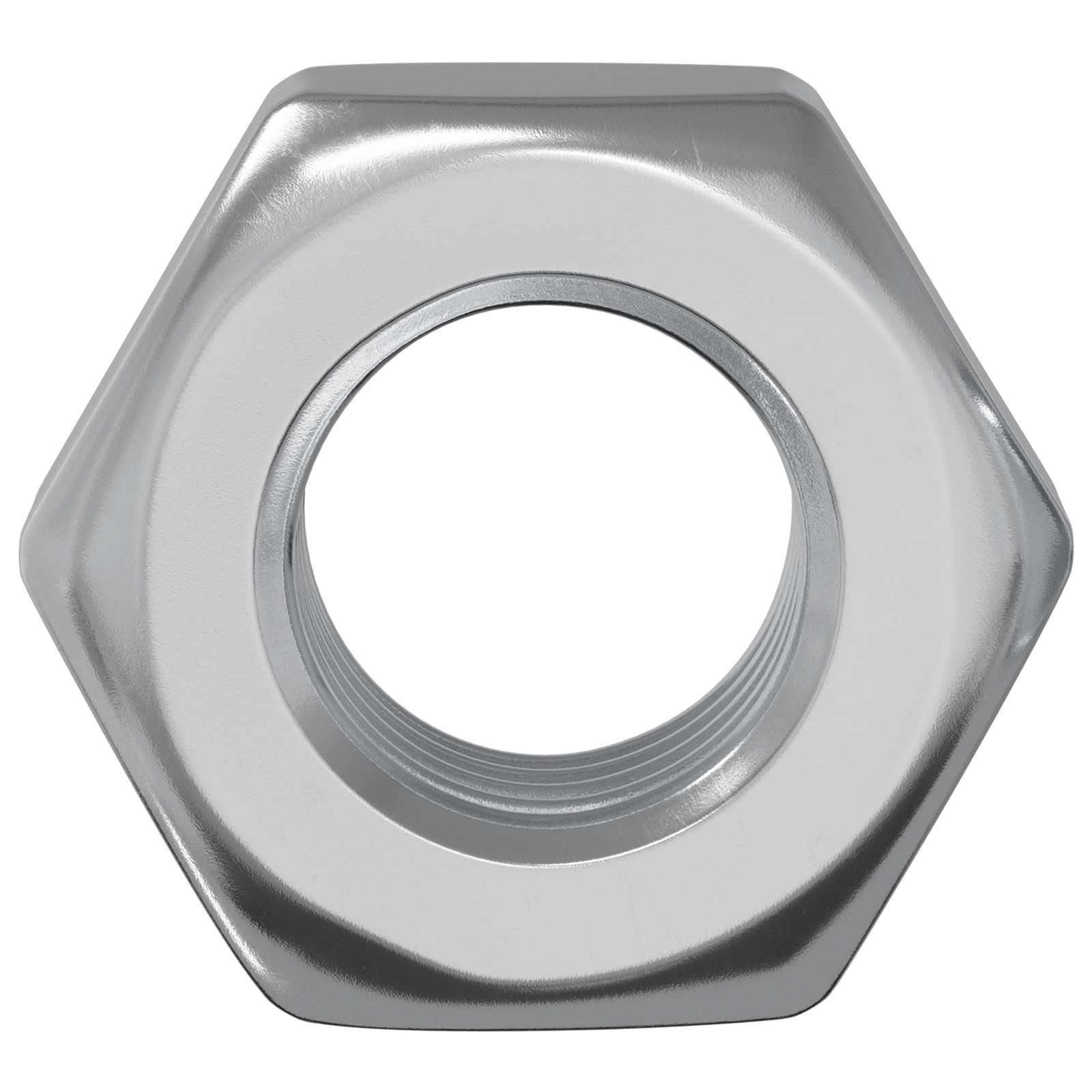 Vidaxl tuercas hexagonales 3600 uds hierro plateado