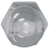 VidaXL eikelnuts 2 piezas plata 12,8 x 12,8 x 6,5 cm acero