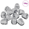 VidaXL eikelnuts 3913 pezzi ferro argento