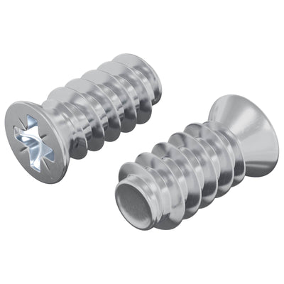 vidaxxl perno 2uds plata m6 x 12 mm hierro