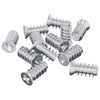 vidaxxl perno 10909 uds plata m6 x 12 mm hierro