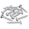 Vidaxl houten schroef 8182 pcs zilver m4 x 28 mm ijzer