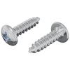 Vidaxl perno 2uds plata m4 x 16 mm acero