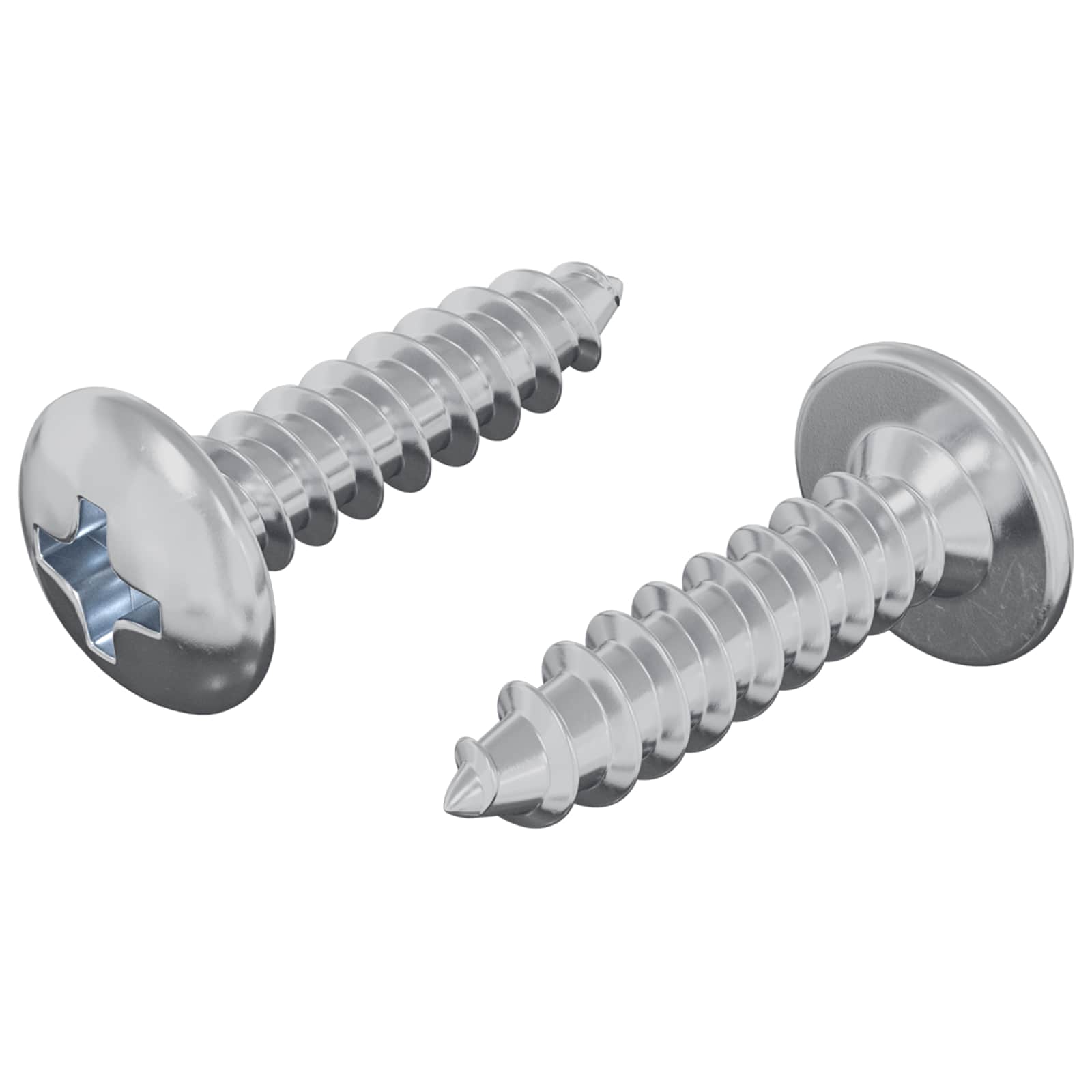 Vidaxl perno 2uds plata m4 x 16 mm acero