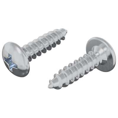 Vidaxl perno 2uds plata m4 x 16 mm acero