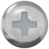 Bullone Vidaxl 12 pz argento m4 x 16 mm in acciaio