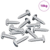 Bullone Vidaxl 13636 pz argento m4 x 16 mm acciaio