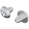 Tornillos de bloqueo vidaxl 2uds plata m4 x 5 mm hierro