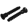 VidaXL Vite a testa cilindrica con esagono incassato 2 pz nero 7 x 40 mm ferro