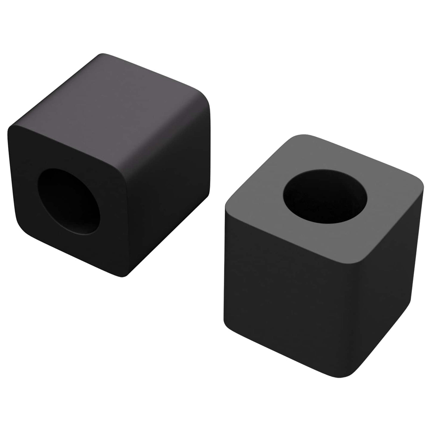 Porta cassetti Vidaxxl 2 pezzi nero 15 x 15 x 15 mm pp copolimero