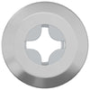 Vidaxl slotmoer 12 pcs nikkel m6 x 15 mm staal