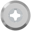 Dado di bloccaggio Vidaxx 2 pezzi argento m6 x 15 mm in acciaio
