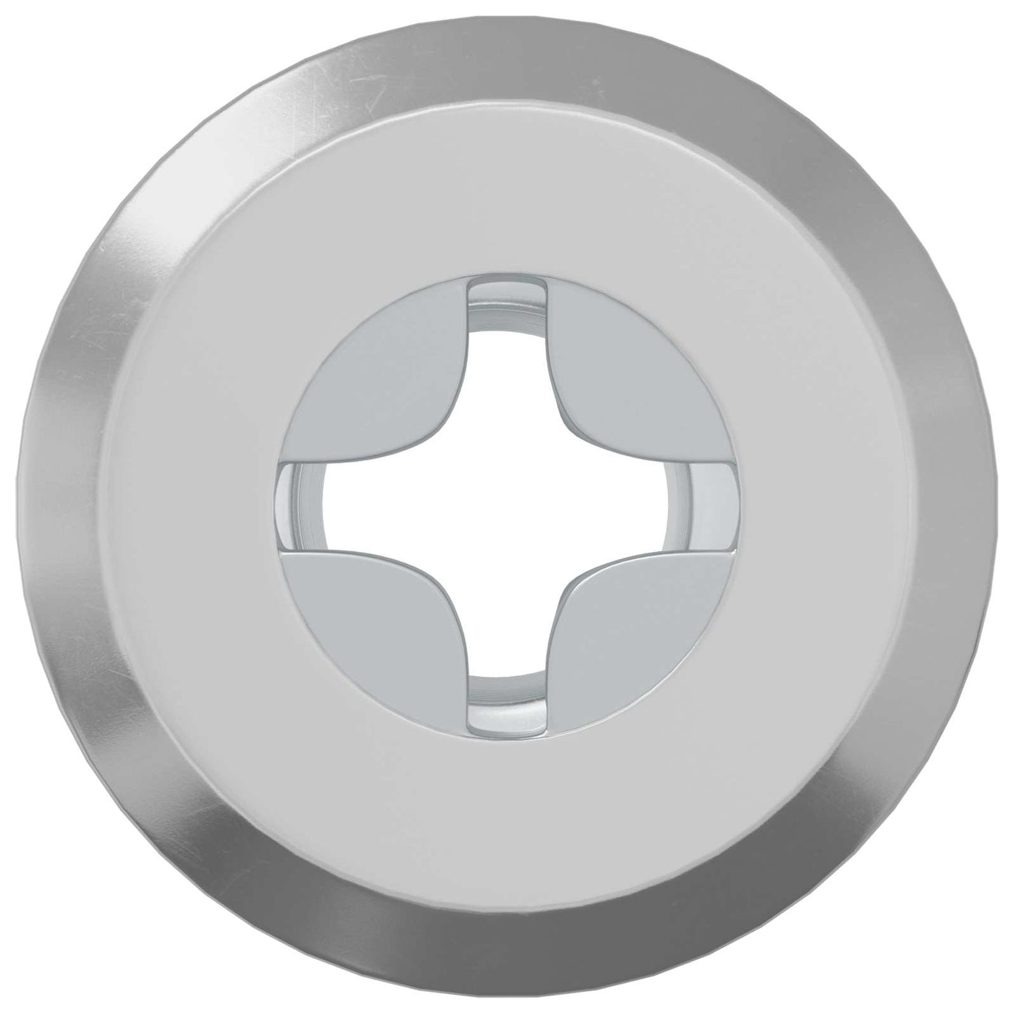 Dado di bloccaggio Vidaxl 12 pezzi argento m6 x 15 mm in acciaio