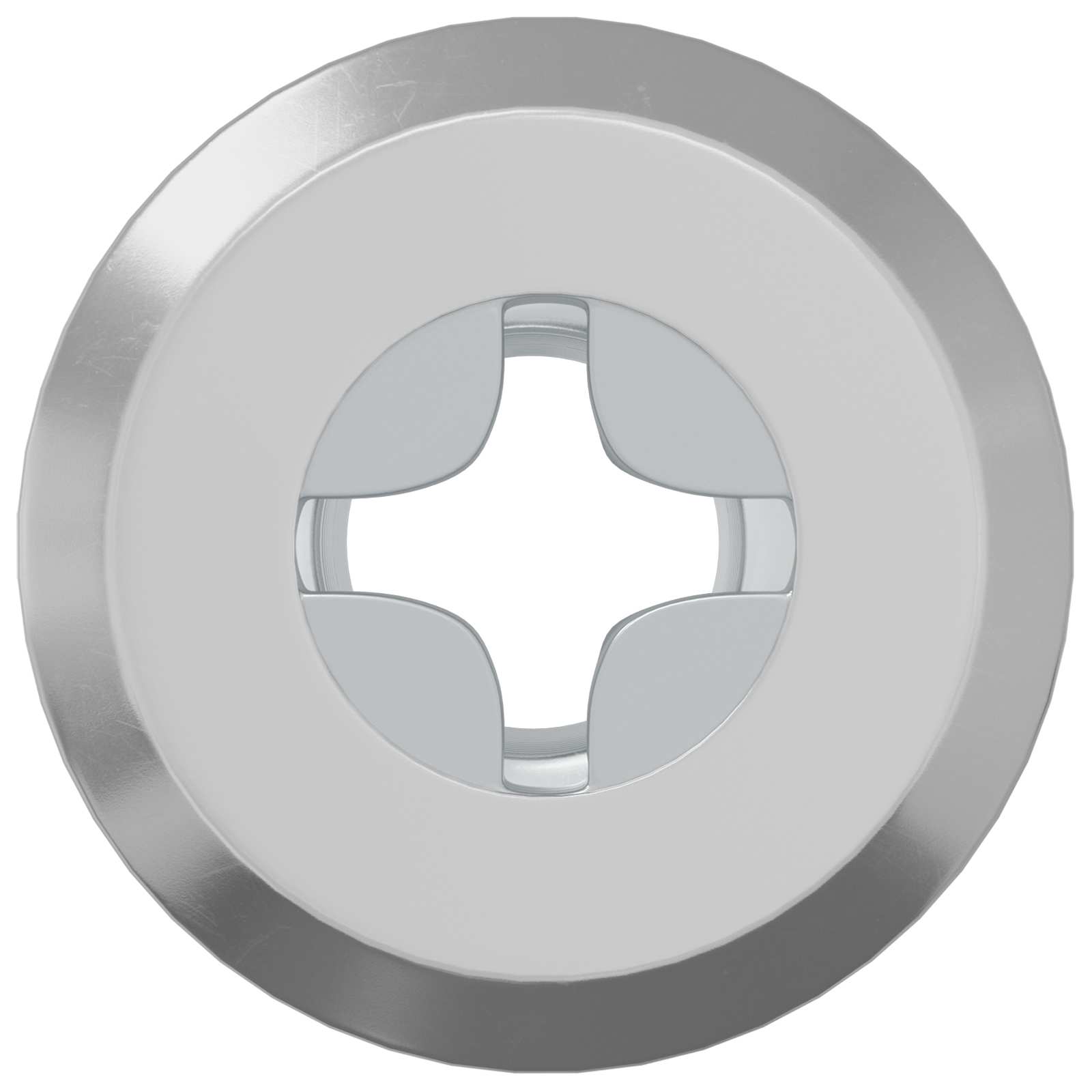 Vidaxl contratuerca 12 piezas plata m6 x 15 mm acero