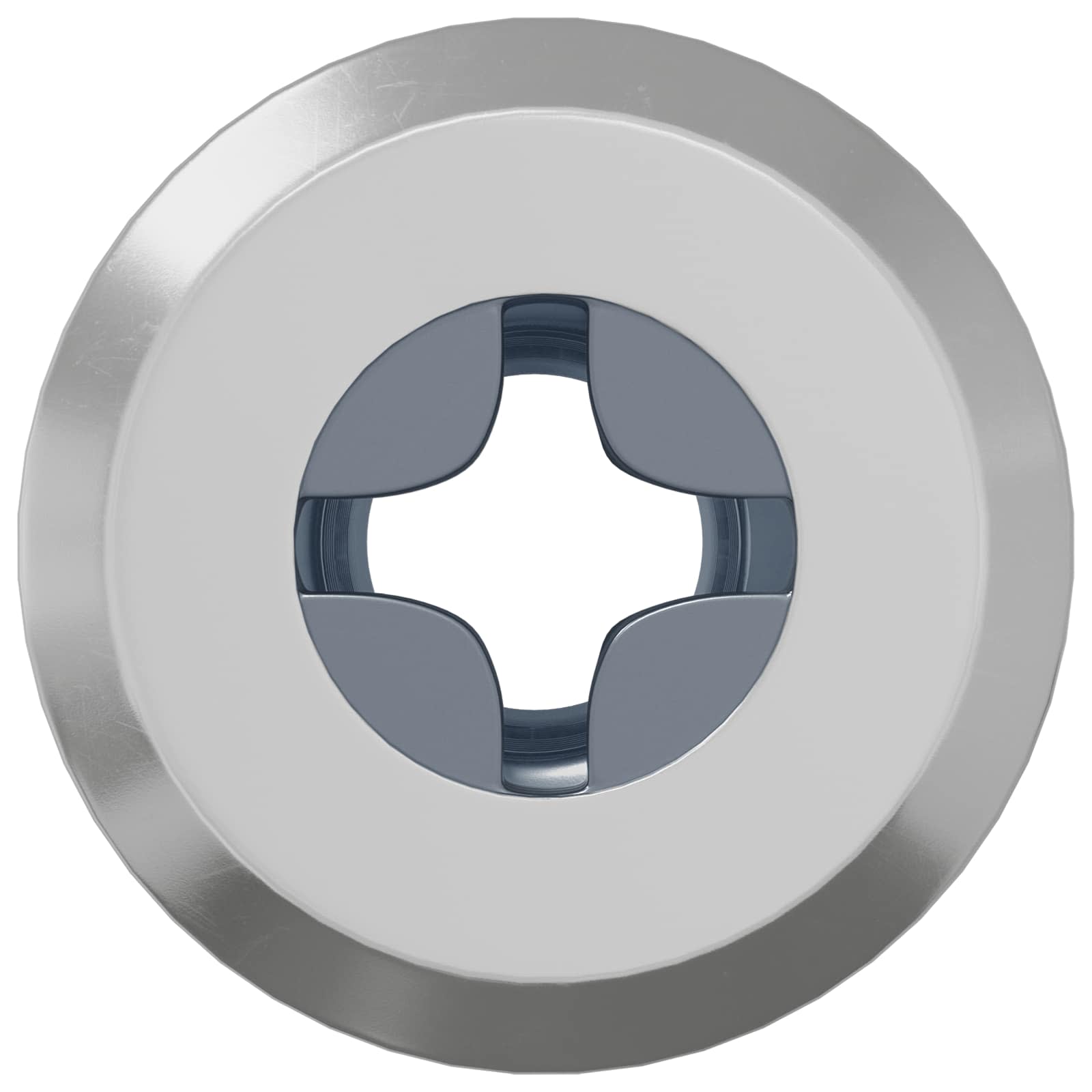 Dado di bloccaggio Vidaxx 2 pezzi argento m6 x 15 mm in acciaio