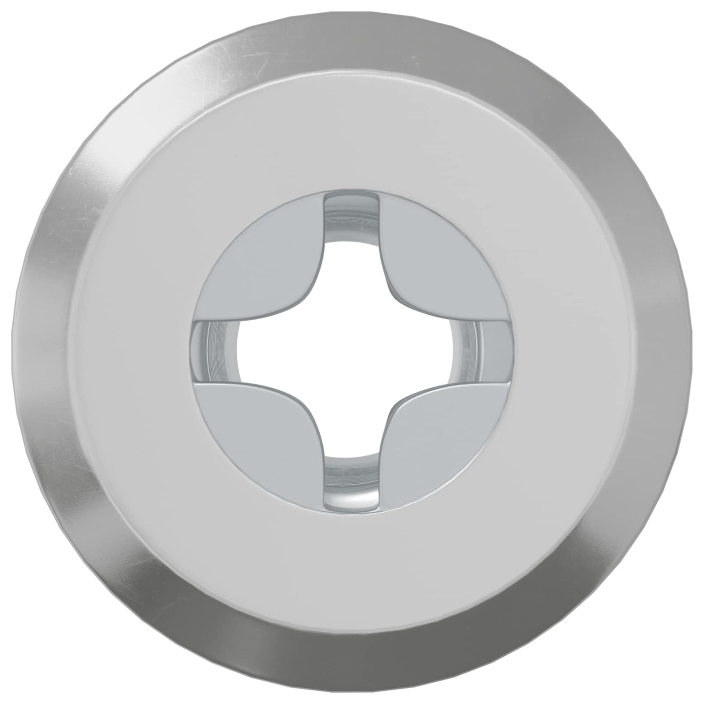 Dado di bloccaggio Vidaxl 12 pezzi argento m6 x 15 mm in acciaio