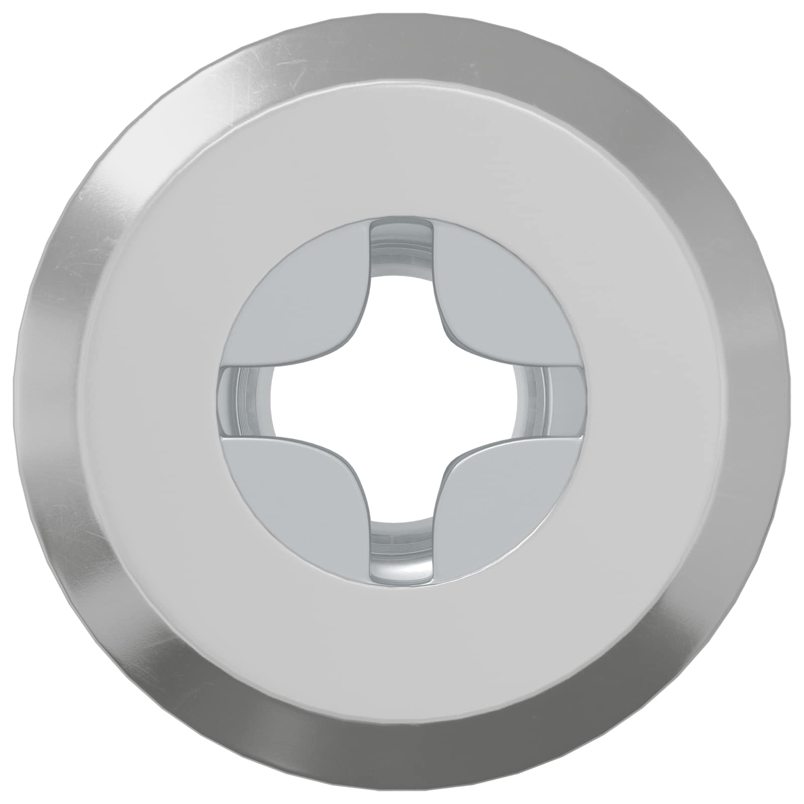 Dado di bloccaggio Vidaxl 12 pezzi argento m6 x 15 mm in acciaio