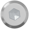 Vidaxl slotschroef effen 2647 pcs zilver staal