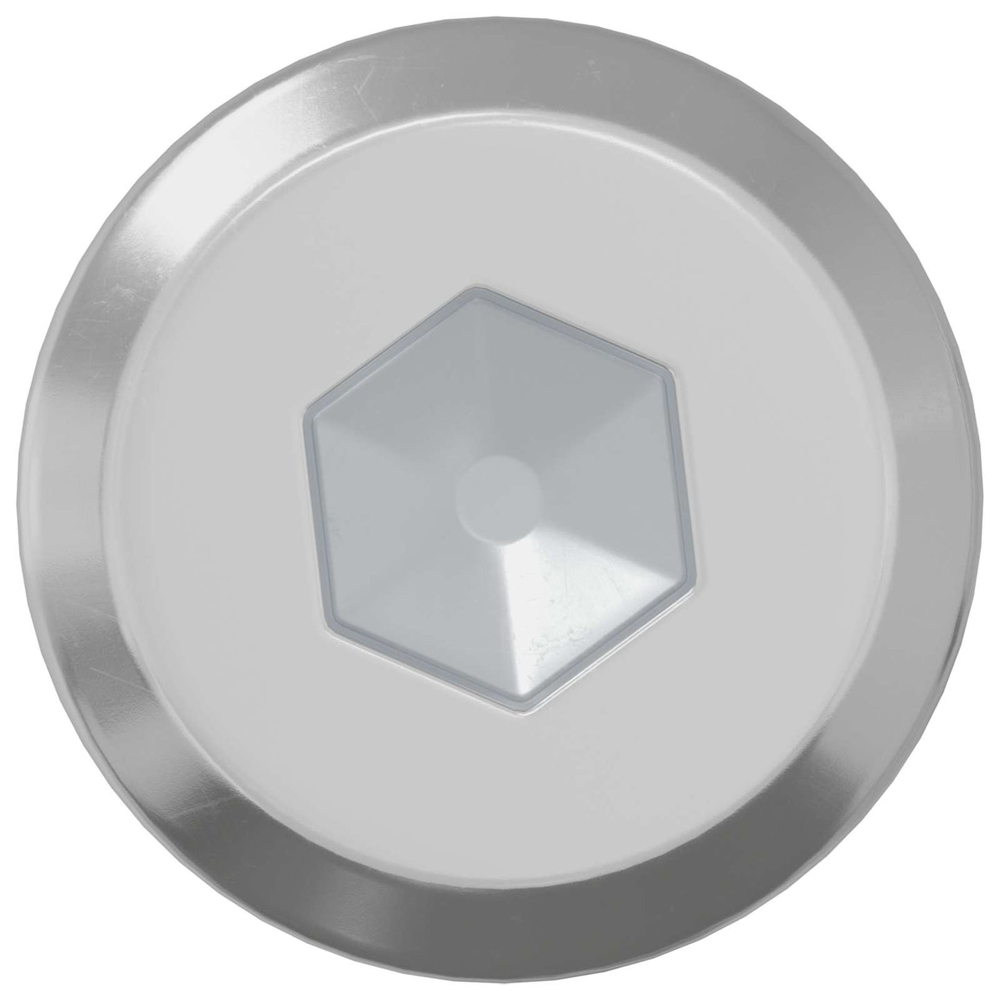 Vidaxl slotschroef effen 2647 pcs zilver staal