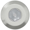 Vite di bloccaggio Vidaxl 2 pezzi argento m6 x 15 mm in acciaio
